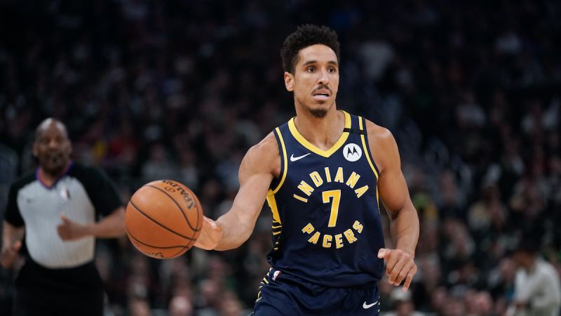 溜馬隊後衛Malcolm Brogdon。 圖／美聯社／達志影像