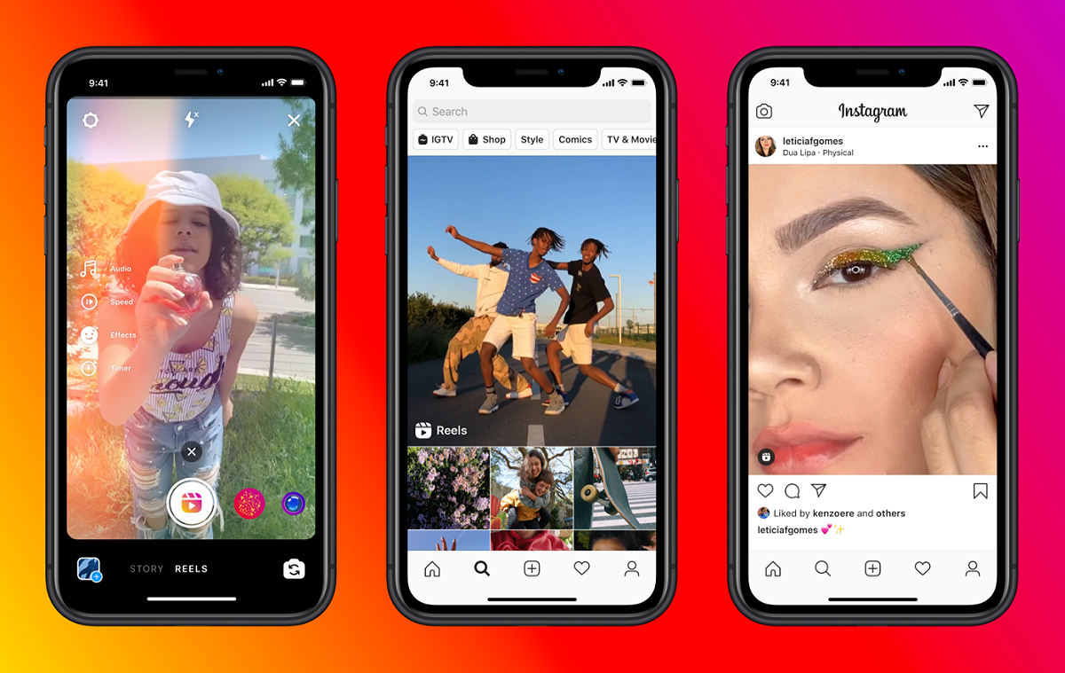 IG將推出「Reels」短影片服務。 圖：截取自Instagram官網