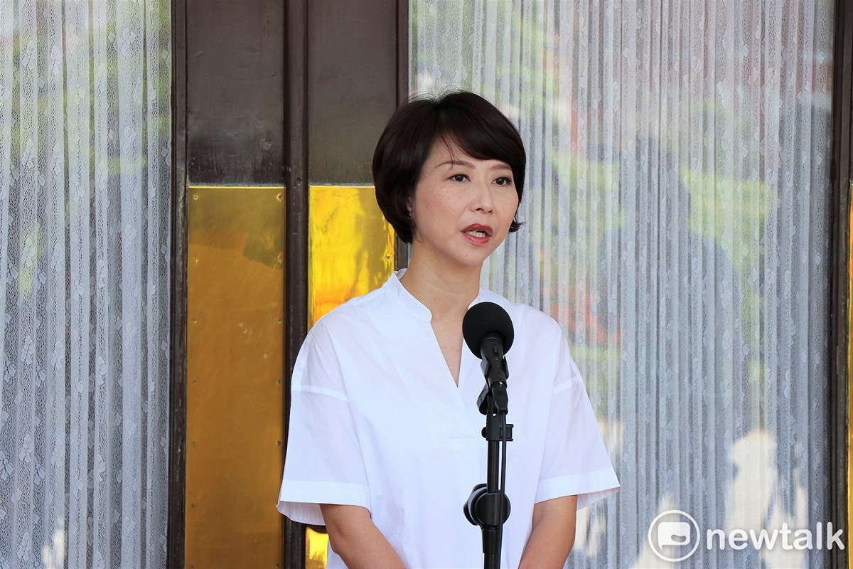 陳亭妃表示，日前傳出軍方高層不知情的狀況純屬國防部在作業程序上的瑕疵，與烏龍軍購完全無關。 圖：謝孟華/攝(資料照片)