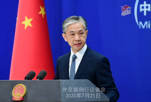 中國外交部發言人汪文斌。 圖：翻攝自中國外交部官網（資料照）
