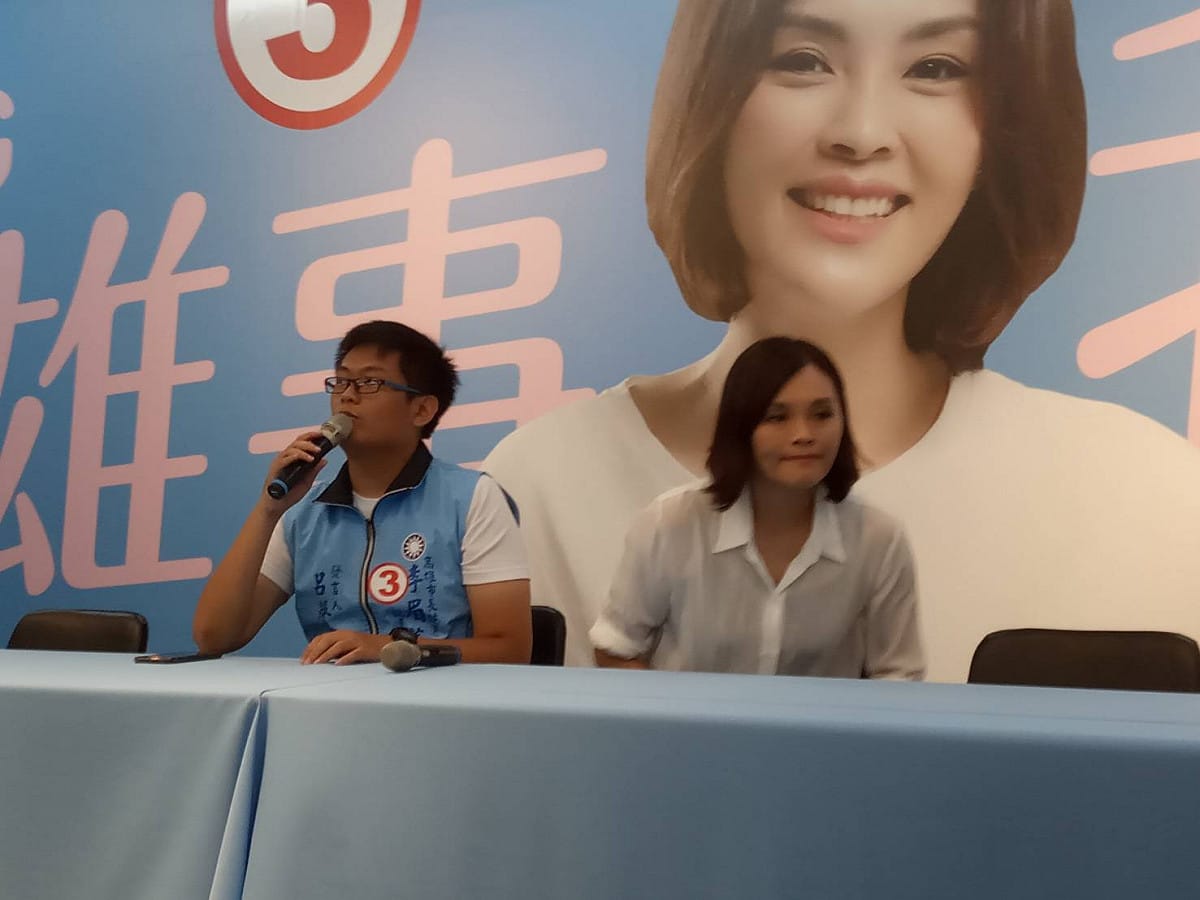國民黨高雄市長補選候選人李眉蓁。 圖：孫家銘/攝