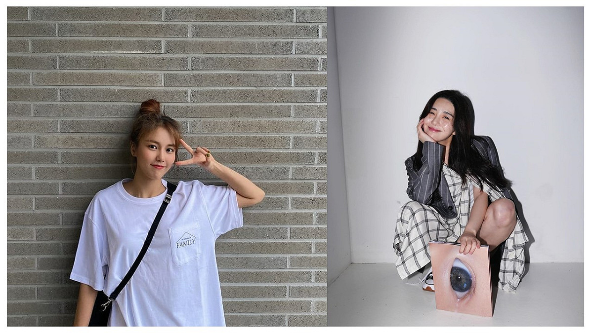 AOA成員惠晶（左）在霸凌事件後首發聲 圖：翻攝自惠晶、珉娥個人IG帳號
