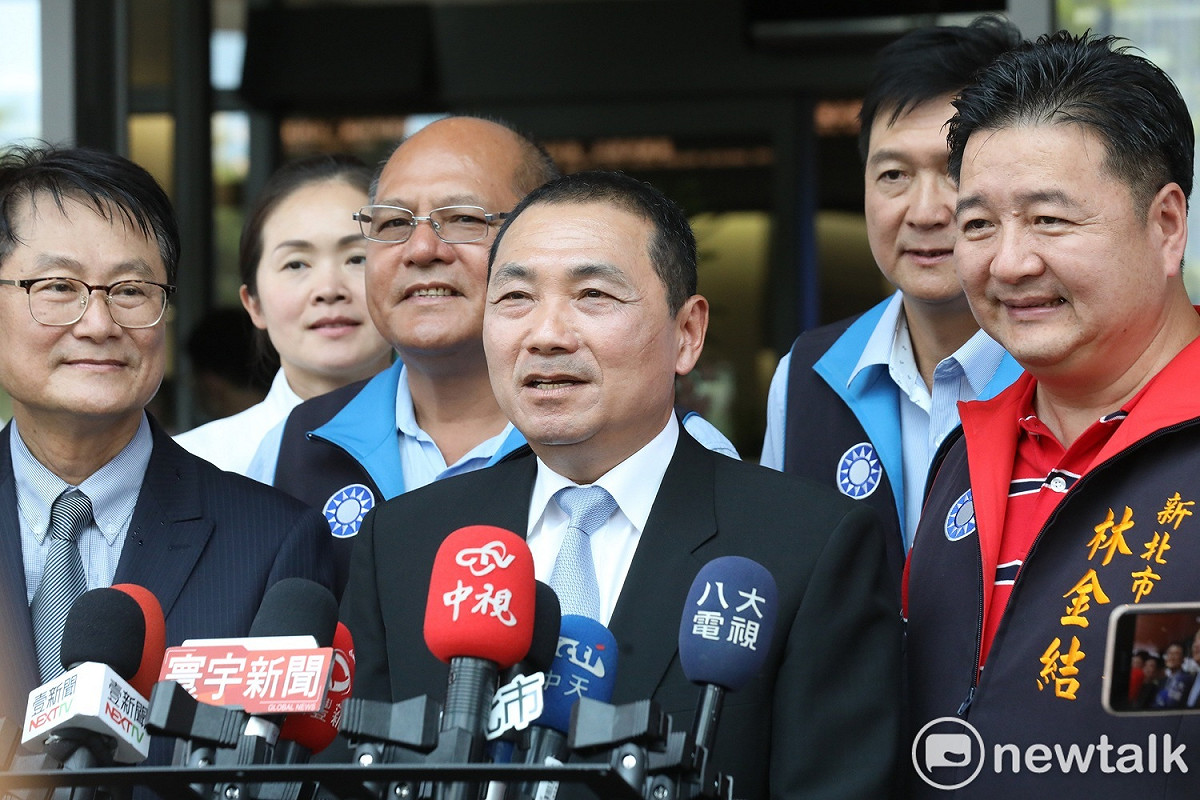侯友宜建議候選人面對檢驗，要清楚說明事件來龍去脈。 圖：林昀真／攝