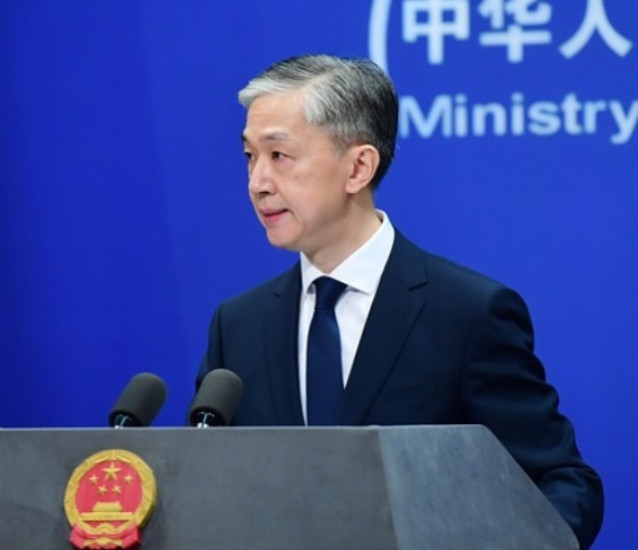 中國外交部發言人汪文斌。 圖：翻攝中國外交部IG