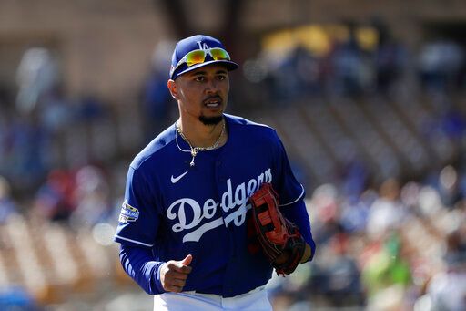 道奇球星Mookie Betts 。 圖／美聯社／達志影像