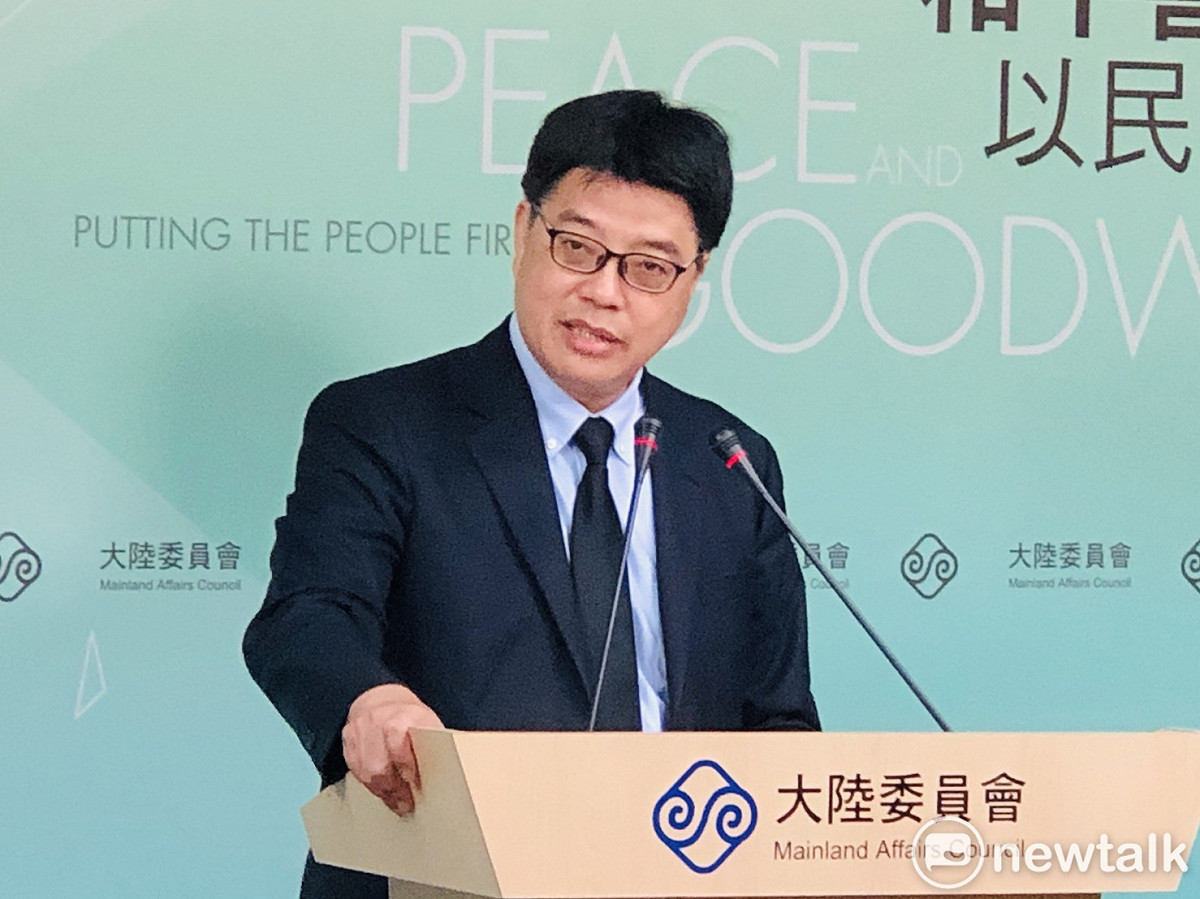 陸委會副主委兼發言人邱垂正。 圖：謝莉慧/攝