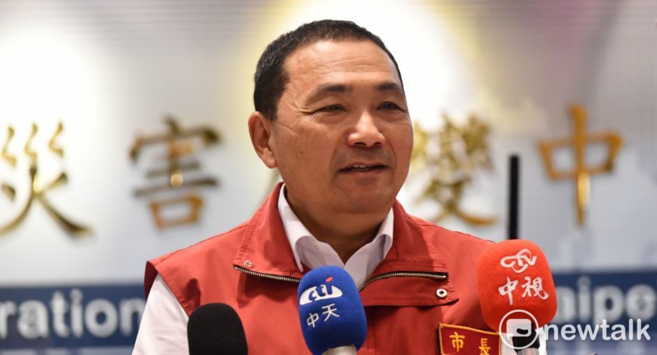 對於輔選李眉蓁一事，侯友宜說，他的態度非常清楚，會盡黨員義務，做該做的事。 圖：林昀真／攝