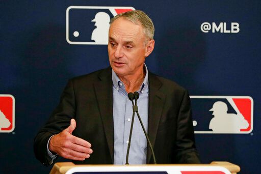 大聯盟主席Rob Manfred。 圖／美聯社／達志影像