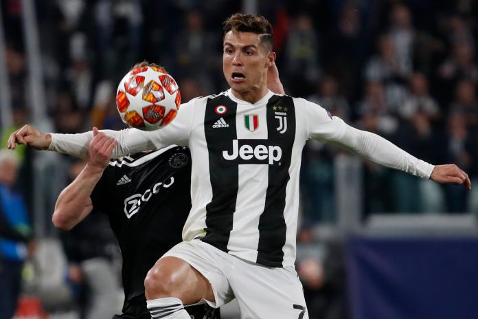 葡萄牙天王Cristiano Ronaldo(C羅) 單場7射門都沒進，尤文圖斯想義甲九連霸再等等。 圖／美聯社／達志影像