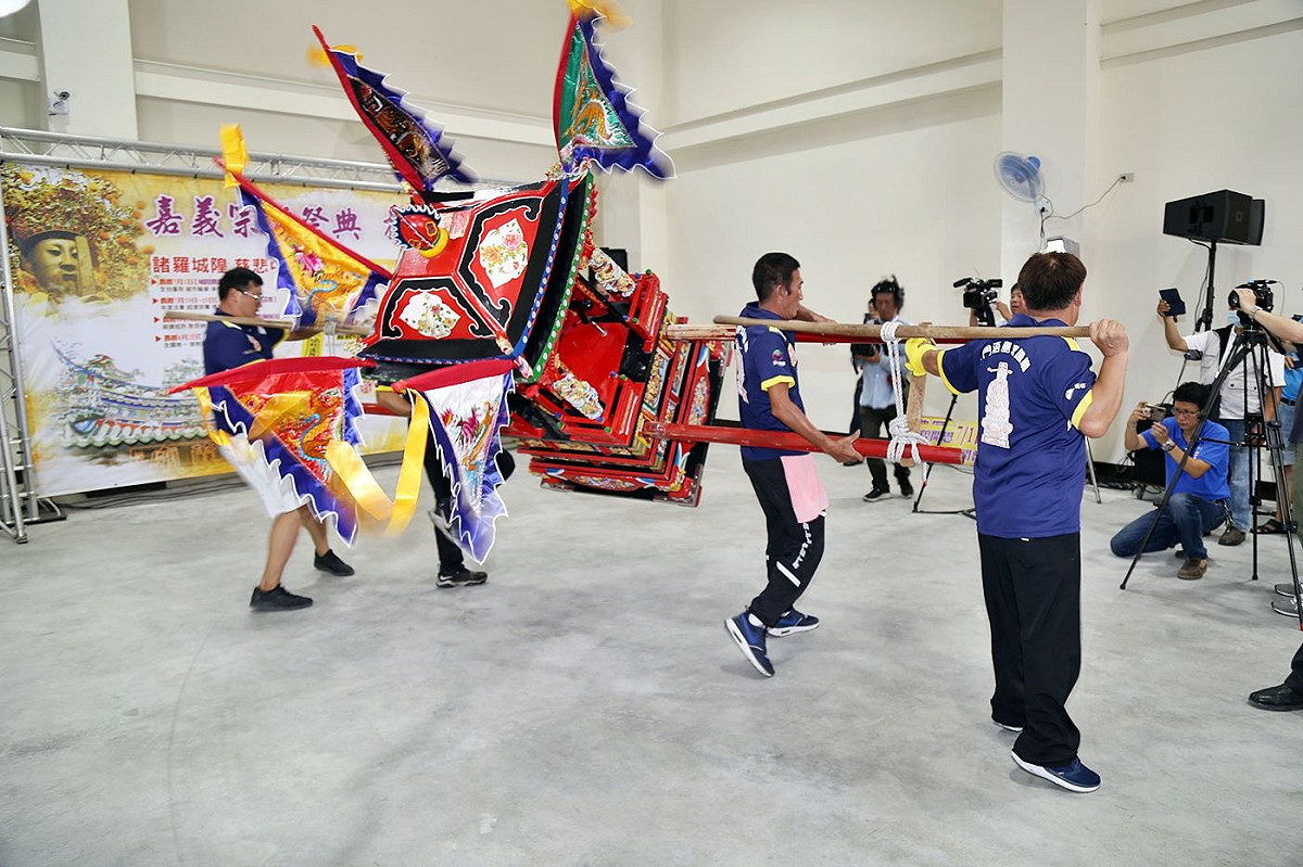 今年嘉義市府邀請金門浯島城隍廟參加8/16「2020諸羅城隍中元祭」。 圖：嘉義市政府／提供