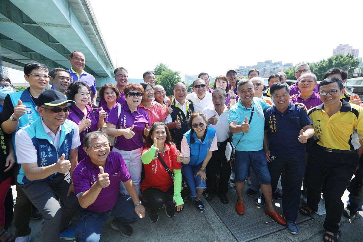 新北市政府與地方基層緊密合作持續整治湳仔溝，兼顧防洪與水環境再造。 圖：新北市政府提供