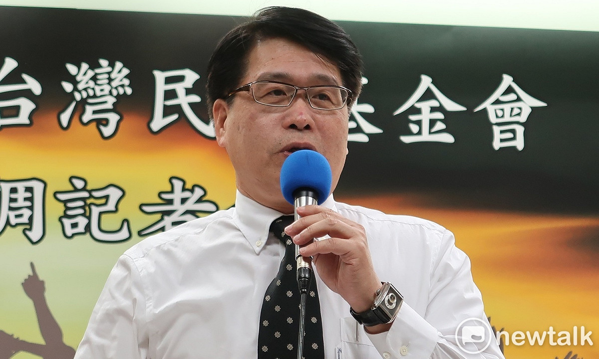 台灣民意基金會董事長游盈隆。 圖：林朝億／攝（資料照片）