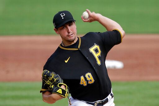 海盜隊左投Derek Holland。 圖／美聯社／達志影像