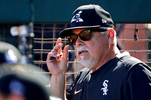 白襪隊總教練Rick Renteria。 圖／美聯社／達志影像