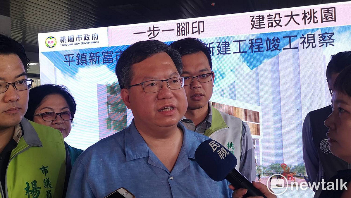 鄭文燦建議中央可考慮用營業稅納入統籌分配款公式來做調整，讓各都的差異性變小。 圖：林昀真／攝