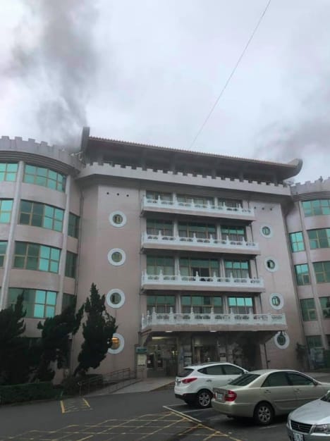 文化大學大典館因火警燒出違建爭議。 圖：新頭殼資料照