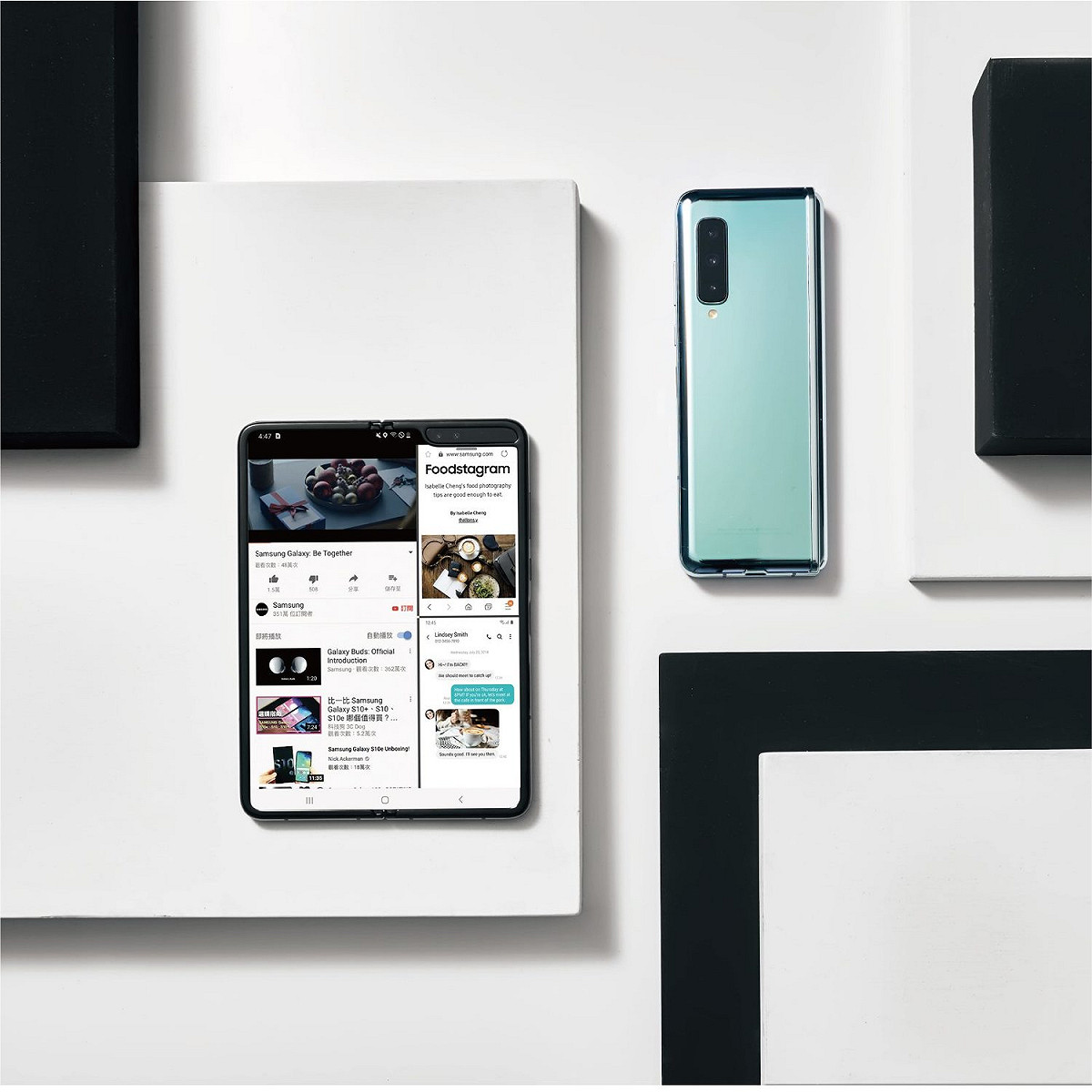 三星考慮拿下自家手機軟體服務如Bixby語音助理，提高Google系統的比重。 圖：取自Samsung臉書