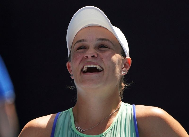 澳洲名將Ashleigh Barty。 圖／美聯社／達志影像