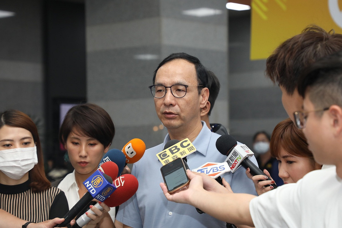 朱立倫認為國民黨現在若再被見縫插針、製造矛盾，對黨是相當不利的。 圖：朱立倫辦公室/提供
