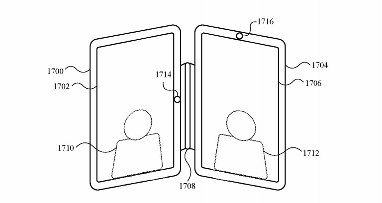 若連結兩個大小相同的平板，可以直立成電子書模式。 圖：取自Apple Insider