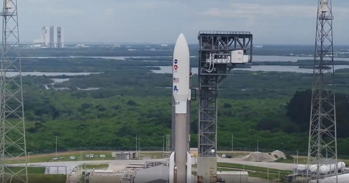 NASA今晚將發射探測器「毅力號」，預計明年2月18日抵達火星。 圖：截取自NASA官網