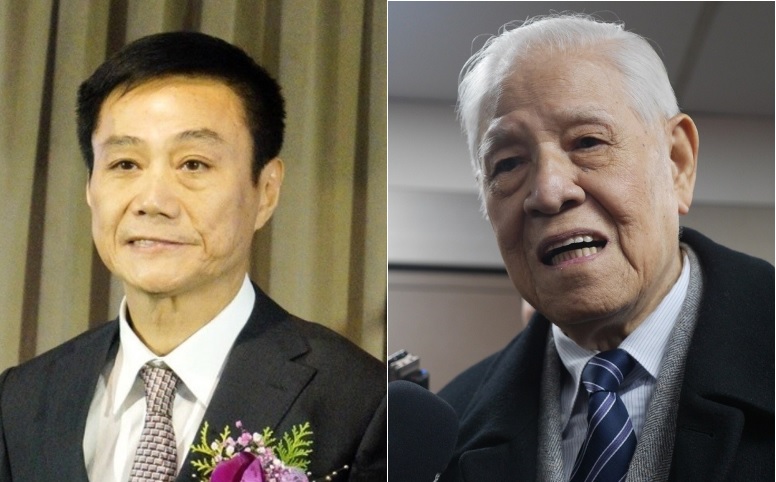 前高雄市議長許崑源、前總統李登輝。 圖：新頭殼合成