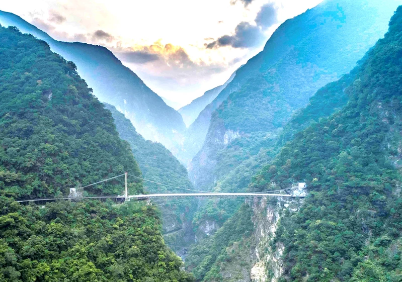 吊橋採網路預約制，每天有4場，一場限制200人。 圖：太管處／提供