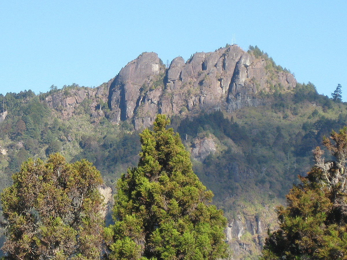 鄒族的靈山-大塔山。 圖：林務局／提供