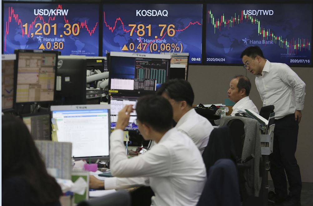 南韓上半季市面流通的鈔票報廢數量比往年同期高出許多，其原因竟也和新冠肺炎有關 來源：達志影像/美聯社