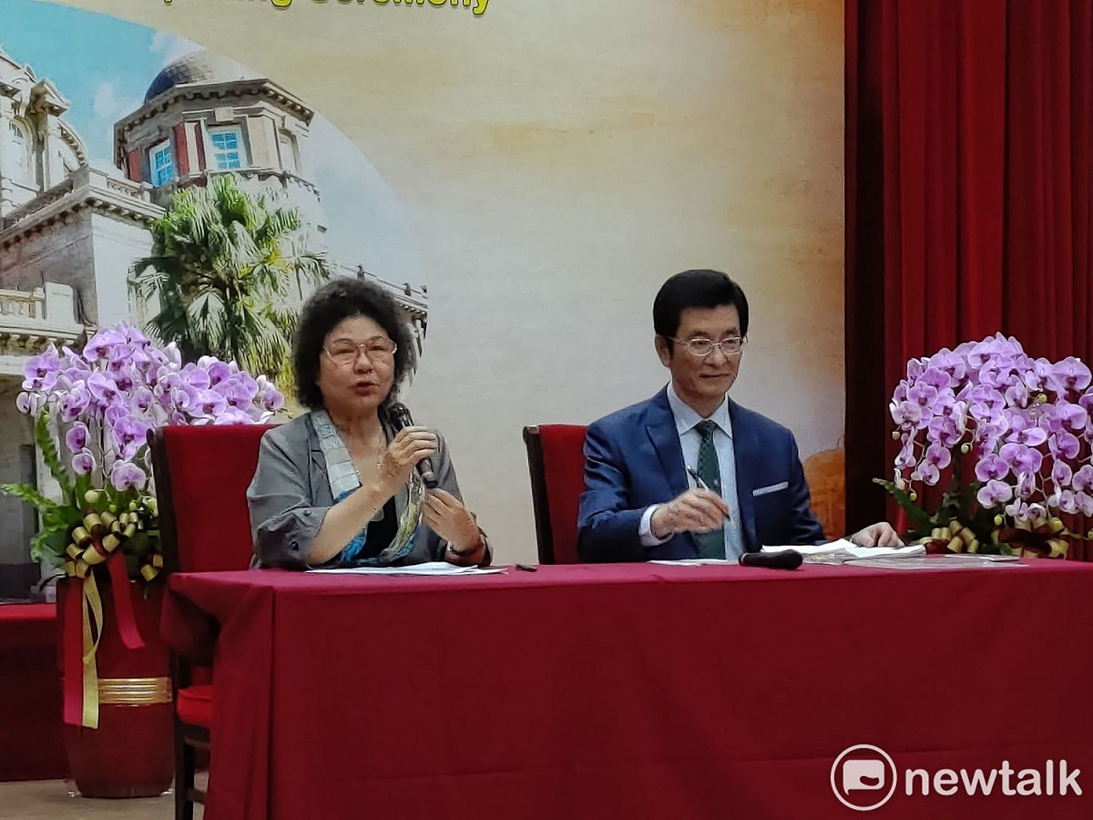 監察院長陳菊接受媒體訪問。 圖：黃建豪/攝