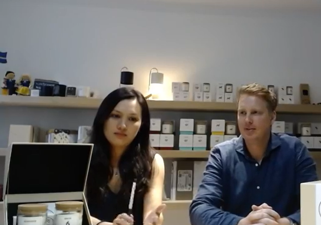 蘇嘉全女婿喬洛濱經營的香氛蠟燭公司Vana Living，被爆拿到國營事業新台幣1600多萬的大單。 圖：擷取自Vana Living臉書