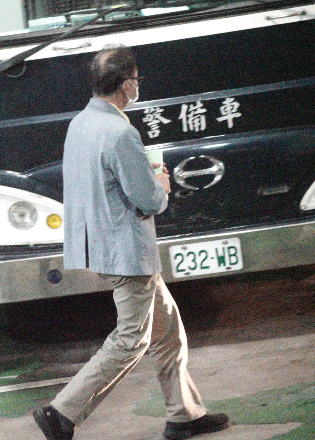 立法委員陳超明裁定收押禁見。 圖：張良一/攝影