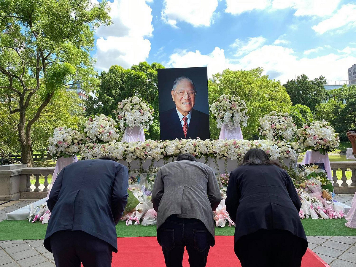 前總統李登輝追思禮拜場地未定，定案後會對外宣布。 圖：翻攝自管碧玲臉書（資料照片）
