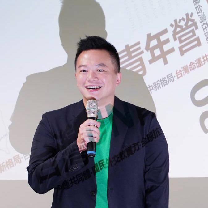 王世堅議員辦公室主任沈志霖。 圖：翻攝沈志霖臉書
