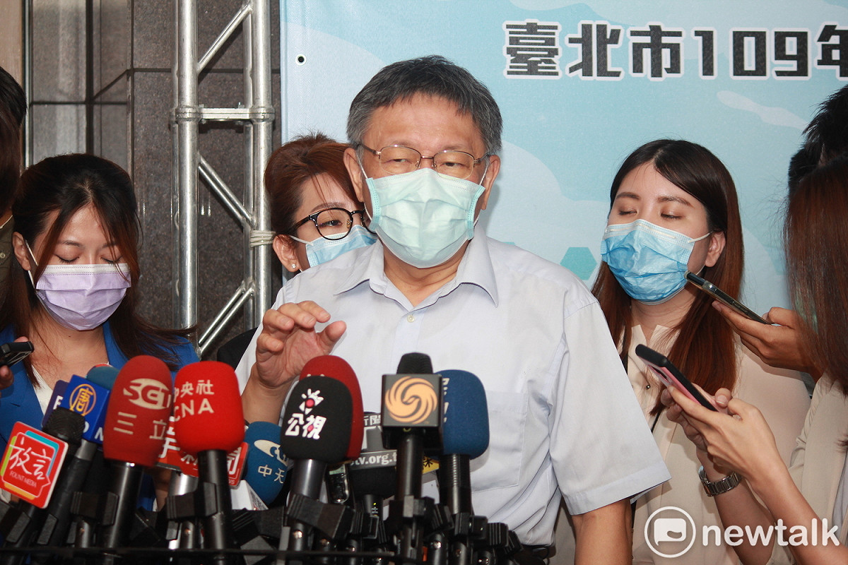 台北市長柯文哲。 圖：周煊惠／攝（資料照）