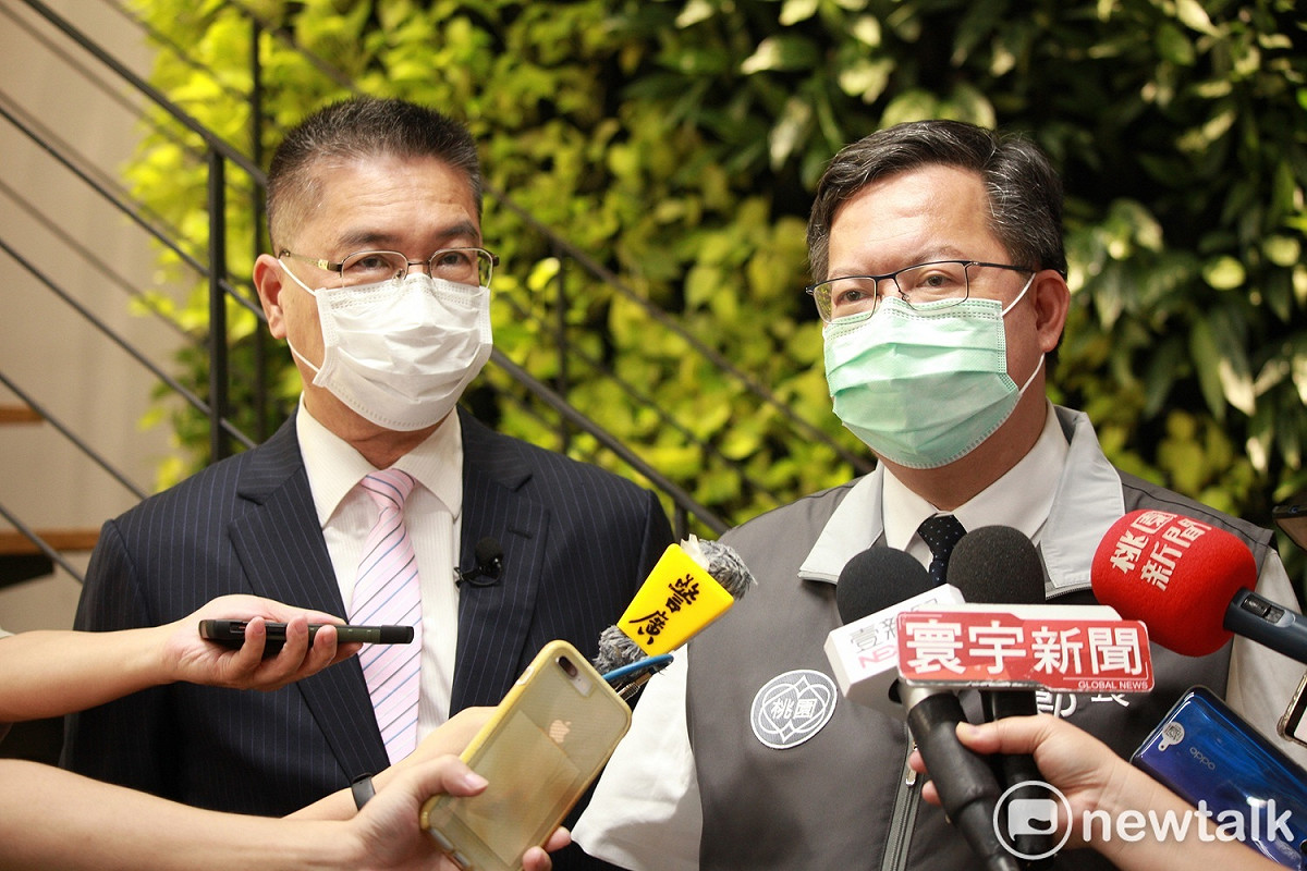 徐國勇肯定桃園社宅高品質，對於要達成20萬戶社會住宅的目標非常有信心。 圖：林昀真/攝