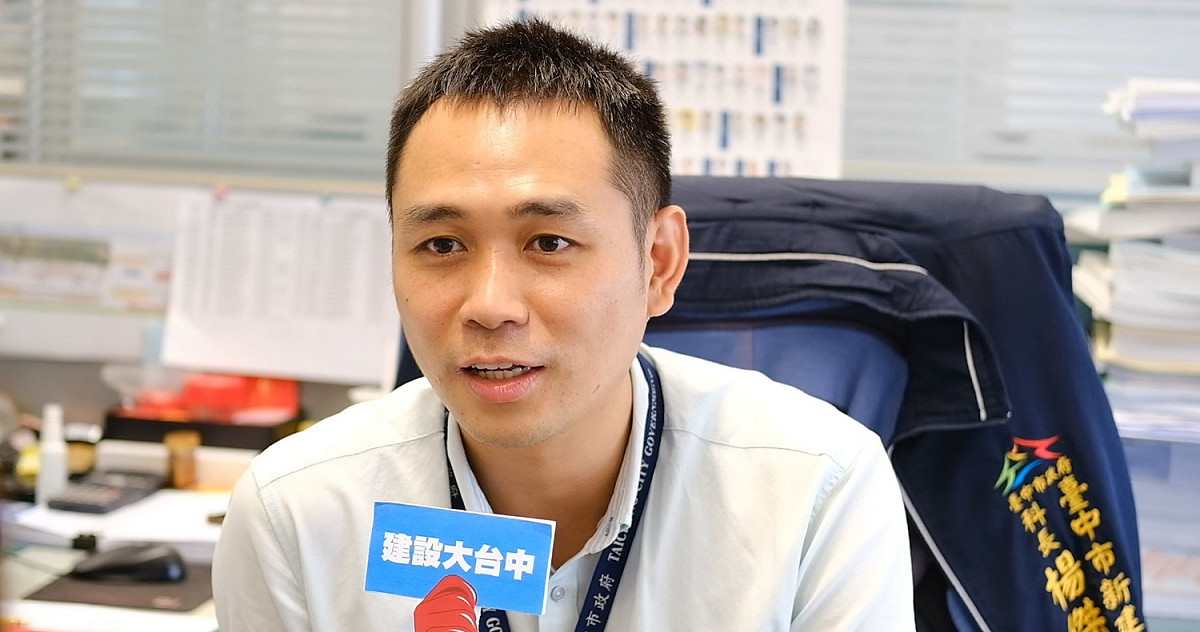 模範公務員新建工程處土木工程科長楊傑漢說「工作來了還是要處理」。 圖：台中市政府建設局/提供