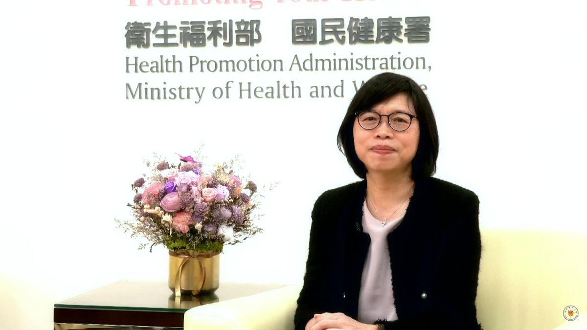 國民健康署副署長賈淑麗。 圖：翻攝自國立陽明大學Youtube