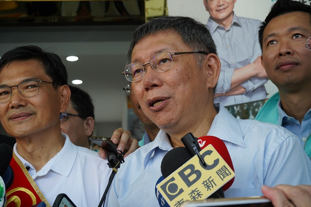 針對市府官員涉賄，柯文哲重話表示，從今起若有系統性貪汙，一律連坐三級處分。 圖：民眾黨／提供