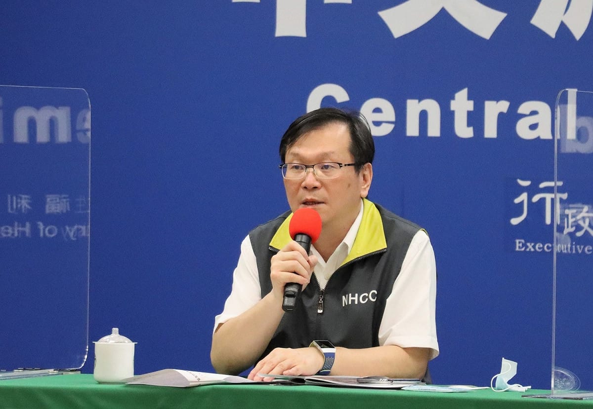 中央流行疫情指揮中心發言人莊人祥。 圖：中央流行疫情指揮中心/提供