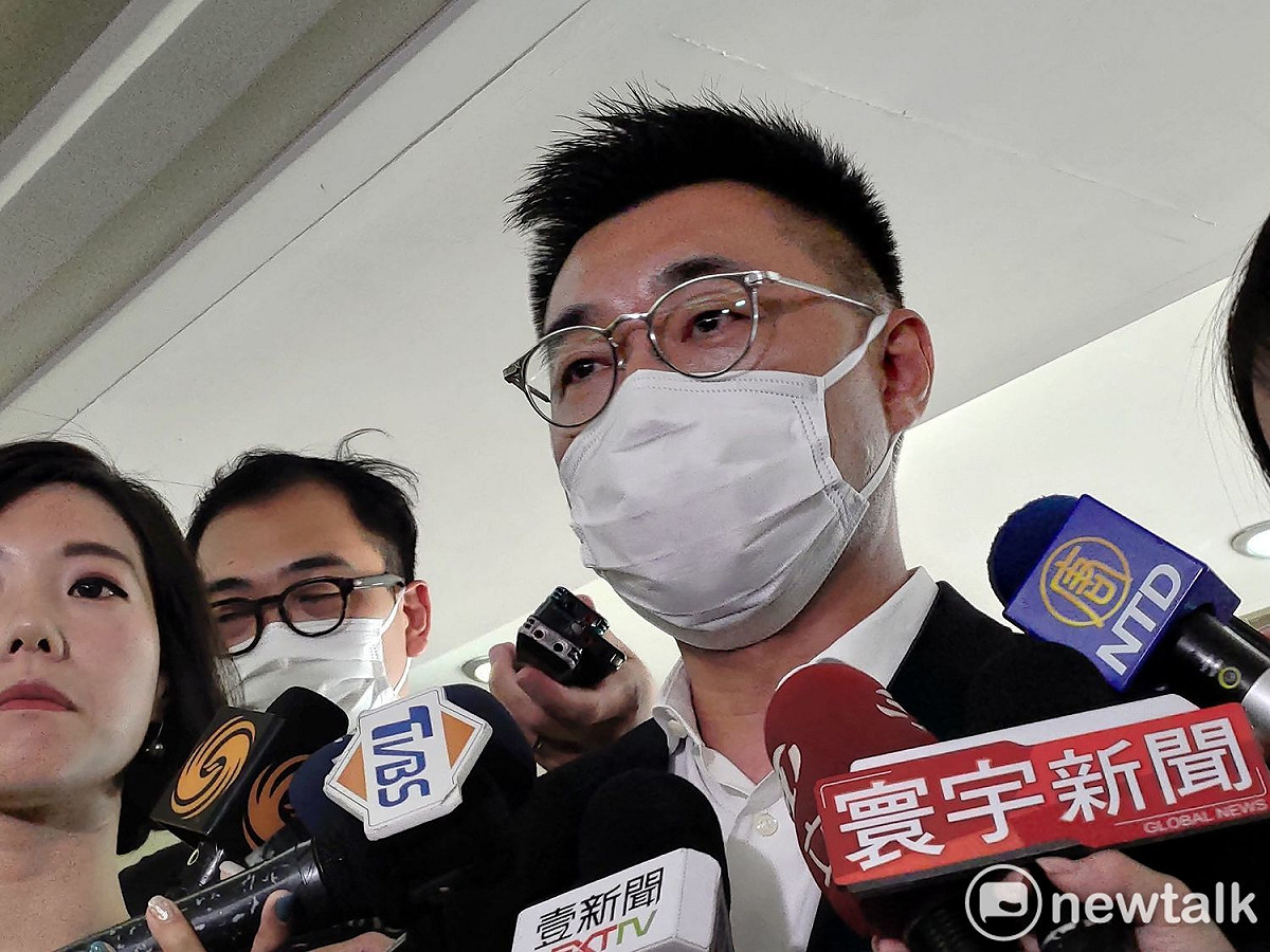 面對到美媒的否認，國民黨主席江啟臣則呼籲蔡英文政府應該謹慎思考。 圖：黃建豪／攝（資料照）