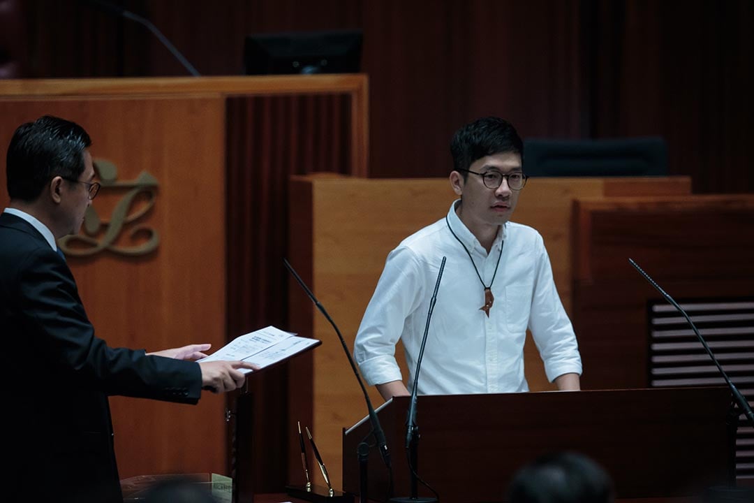 羅冠聰目前遭到港府以涉嫌煽動分裂國家、勾結外國或境外勢力危害國家罪名通緝。 圖：截取自羅冠聰臉書