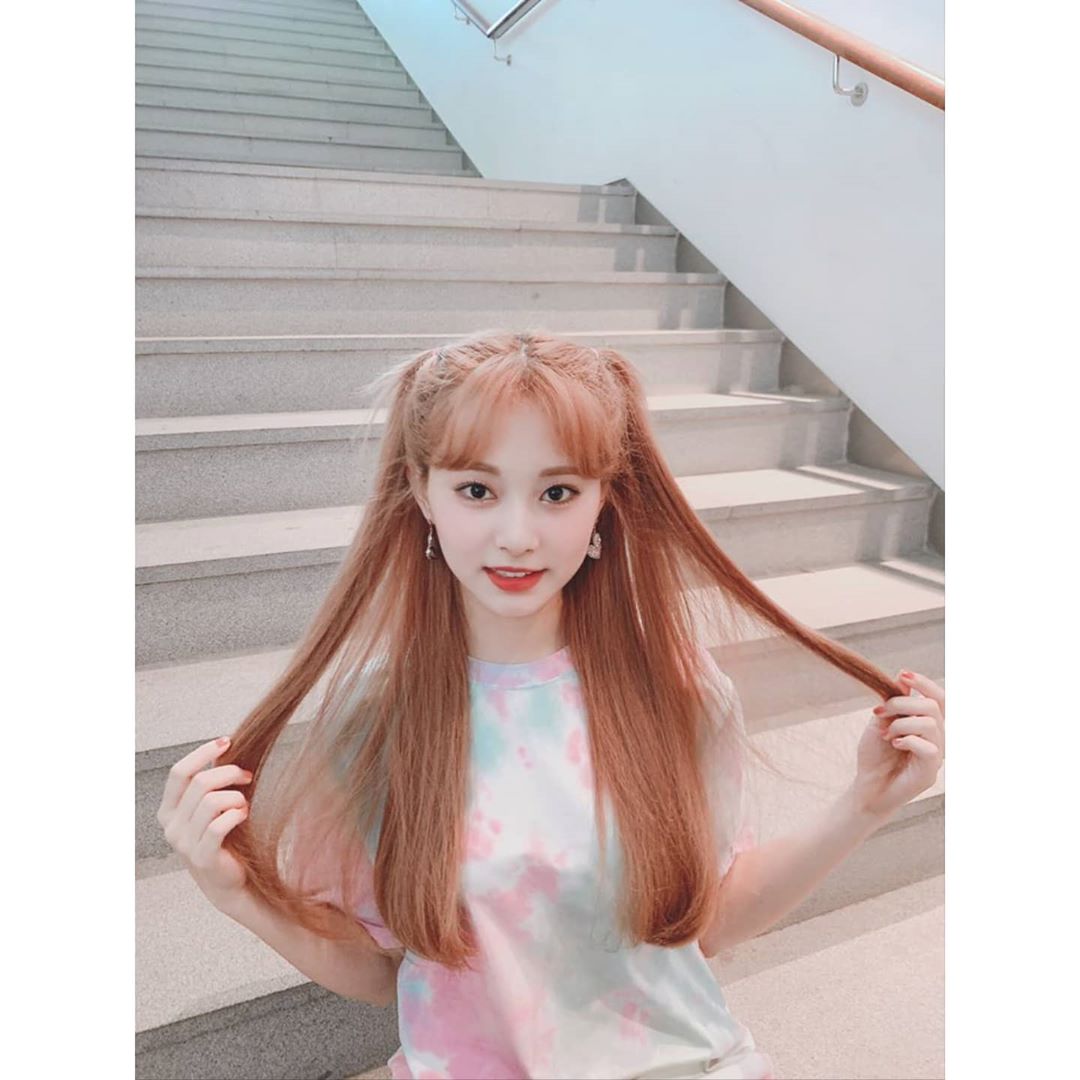 子瑜近日曬新造型，甜謝粉絲給她力量。 圖：翻攝自TWICE IG