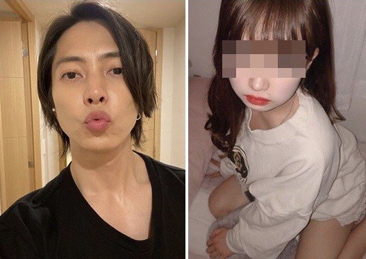 山下智久(左)日前遭爆與未成年少女A女(右)開房8小時。 圖：翻攝Instagram