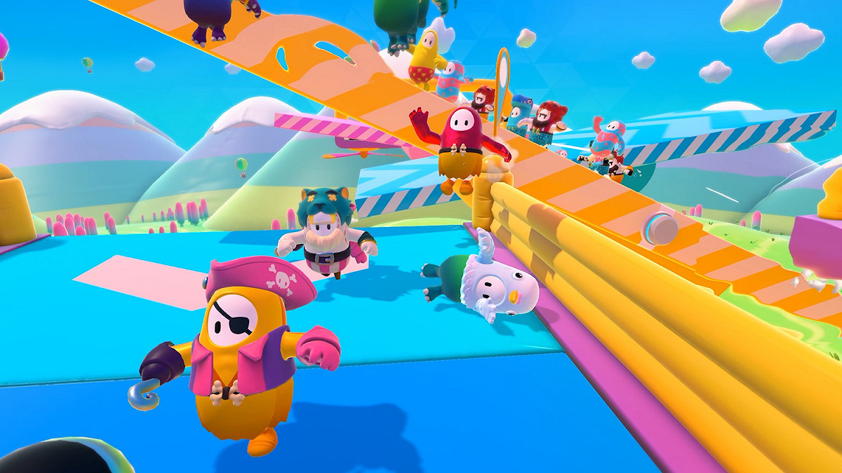 多家中國開發商在 iOS 商店上架了《Fall Guys》的「同名」山寨作品 圖：翻攝自 Steam