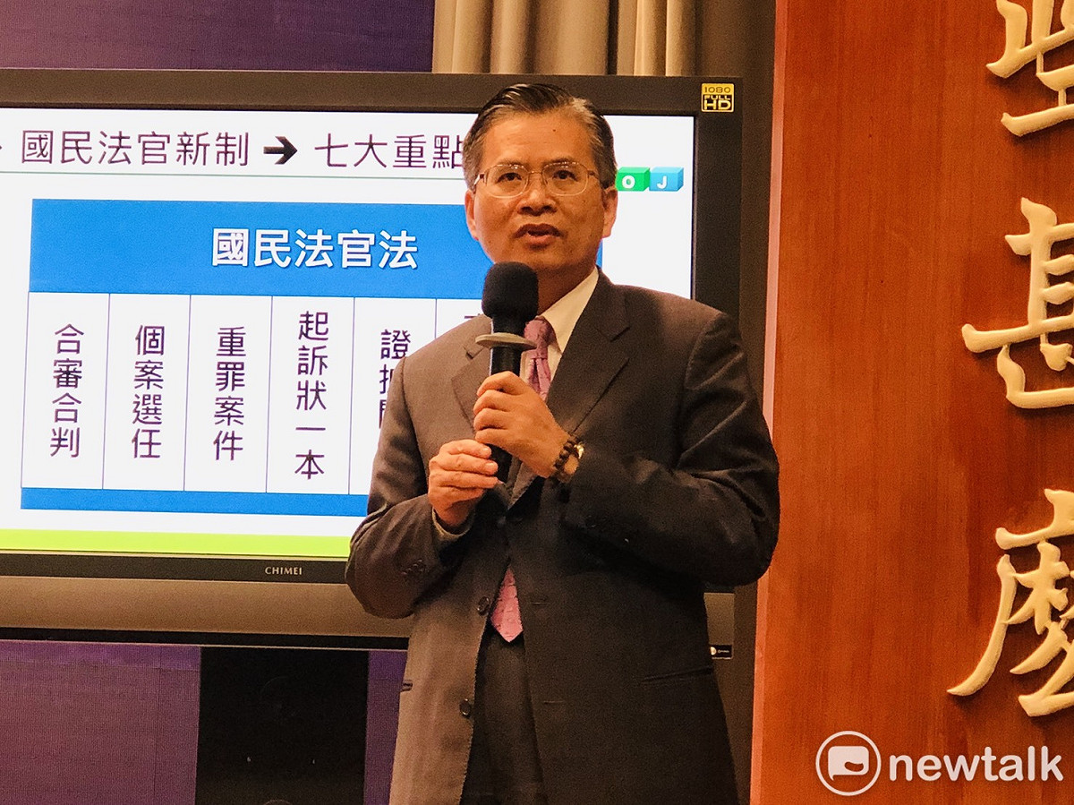 法務部檢察司林錦村司長。 圖：謝莉慧/攝