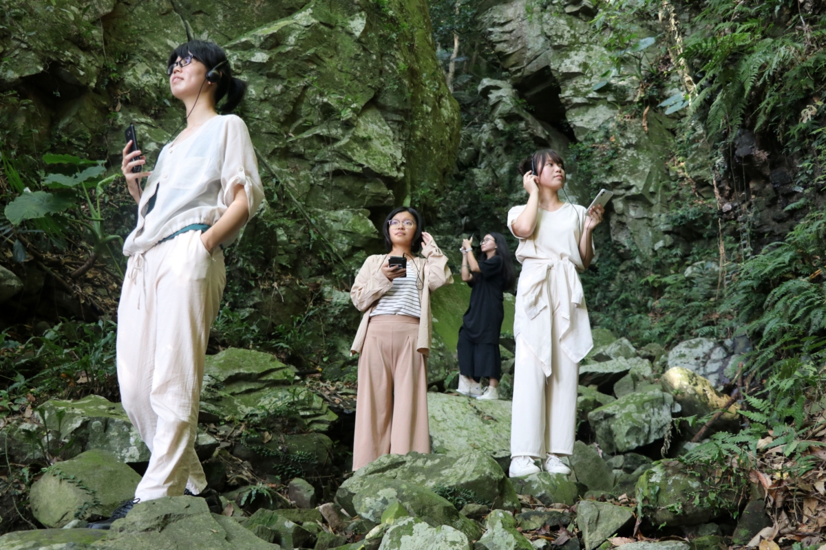 在山林秘境中，尋找傳奇俠盜廖添丁的足跡。 圖：十三行博物館／提供