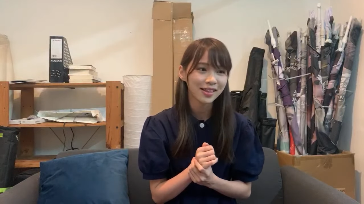 前香港眾志成員周庭。 圖：擷取自周庭Youtube