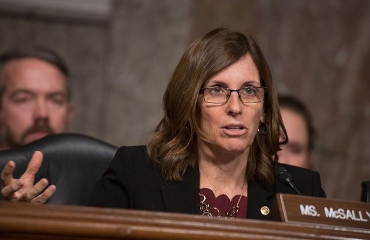 共和黨參議員麥薩利（Martha McSally） 圖：翻攝自Martha McSally Instagram