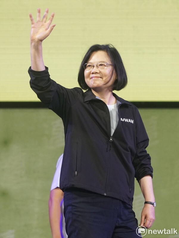 蔡總統今天下午可能對美牛、美豬進口議題有重大宣布。 圖：張良一/攝影